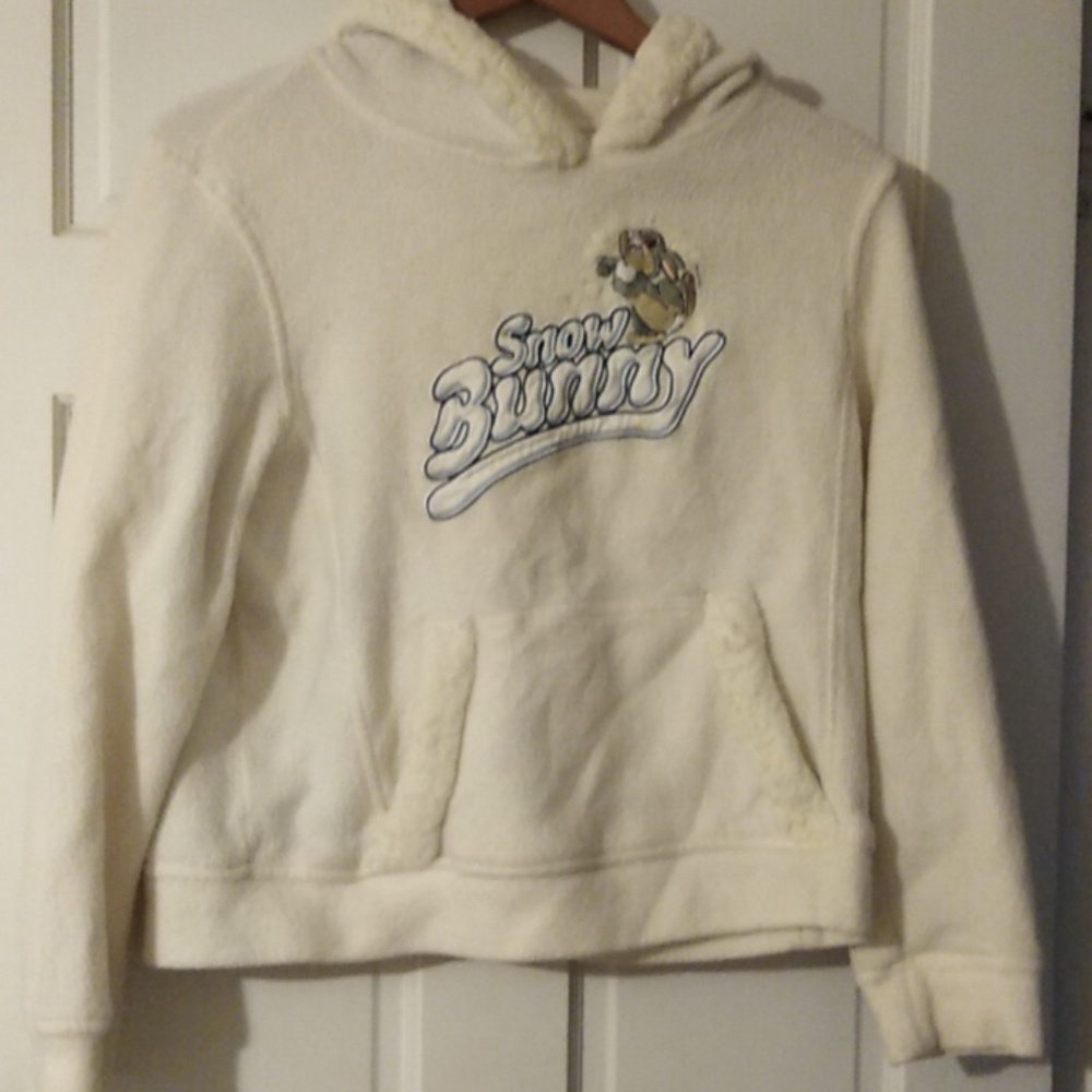 COPY - Snow Bunny Cropped Hoodie